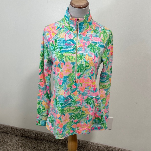 Lilly Pulitzer Tops - 🌴 NWT Lilly Pulitzer UPF 50+ Skipper Popover